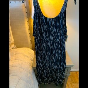 NWT Macy’s Style & Co Black/White Pattern Dress Size Small